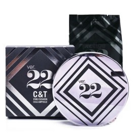 조성아22 조성아 22 씨앤티 대왕쿠션 시카앰플 25g-본품+리필 Jasóna 22 C&T King Cushion Cica Ampoule 25g - Main Product + Refill