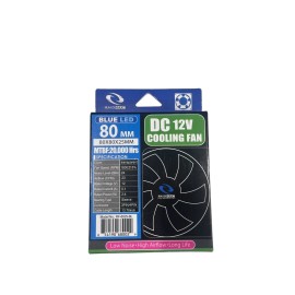 Raidmax Cooling Fan DC 12V 80mm PC Gaming Case Cooling Fan Low Noise