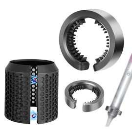 Outer Filter Cover Replacement for Dyson Airwrap HS01 HS05 HS08 Hair Styler, Outer Filter Cage Replacement Parts,Part No. 969760-01,1Pcs Filter Cleaning Brush+1Pcs Outer Filter
