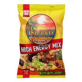 Island Snacks High Energy Mix, 6 Ounce, 6 Count