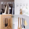 Baixi 30 Pzas Ganchos Adhesivos Impermeables Multiuso