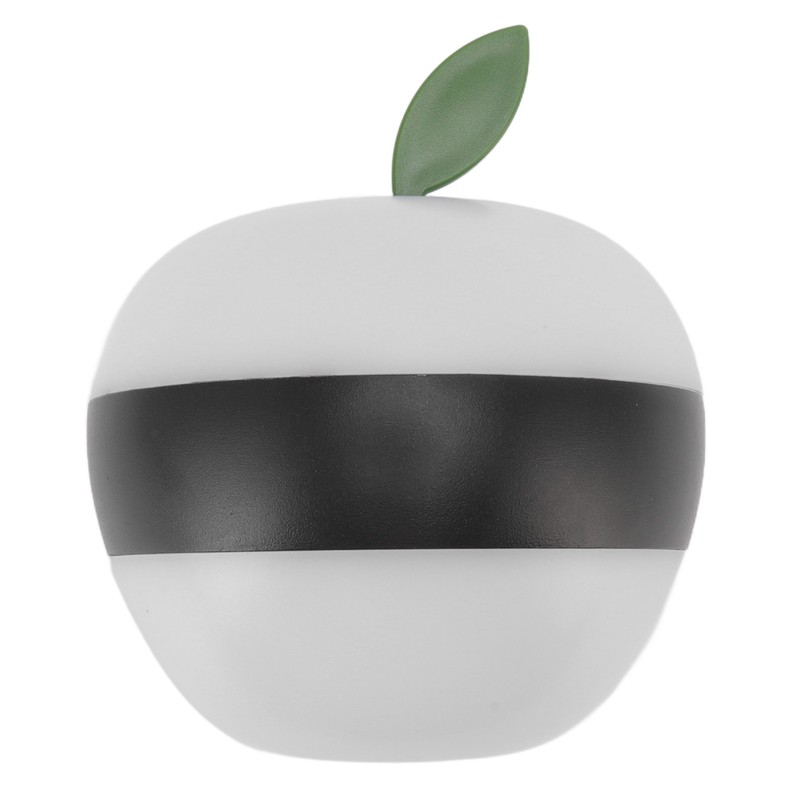 LED Wall Light Apple Shaped Waterproof 6W 3000K Aluminum and