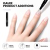 Oauee Semi Cured Gel Nail Strips | Built-In Gel Top
