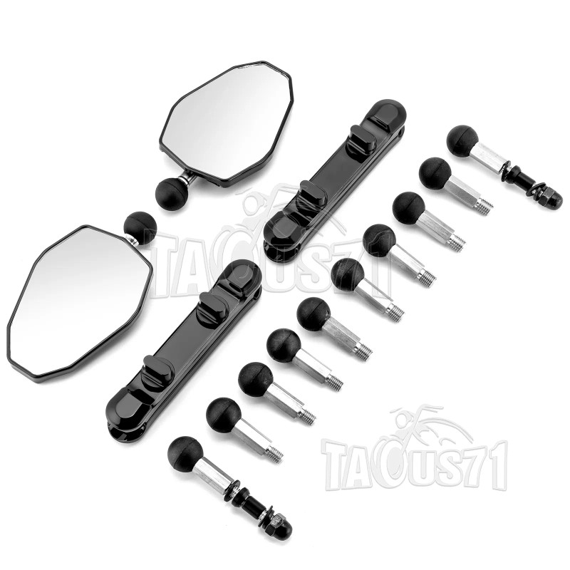 21ST Black Motorcycle Right & Left Rearview Mirrors For KTM