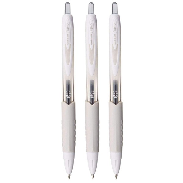 Set of 3 - Signo Ballpoint Pen UMN307.38 Black 0.38