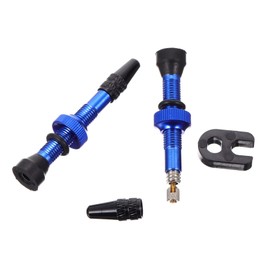 GLEAVI Replace Your Old Bike Valves These Sturdy Metal Bike Valves Tubeless Presta Valve Stems