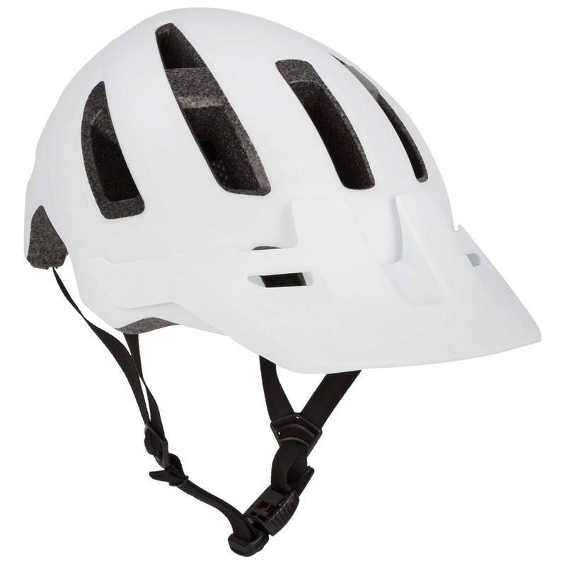 Bell Nomad Women's MTB Helmet 2020: Matte White/Purple Unisize 52-57cm
