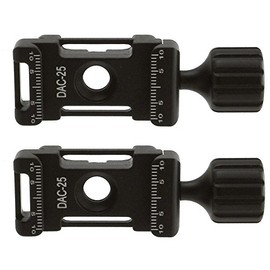 2 Pack Mini Clamp DAC-25 Desmond 25mm Arca-Swiss Compatible w 3 Strap Bosses Boss