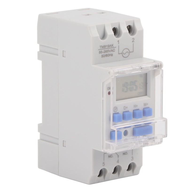 85‑265V AC 16A Weekly 12/24hrs Timer Switch LCD On Off