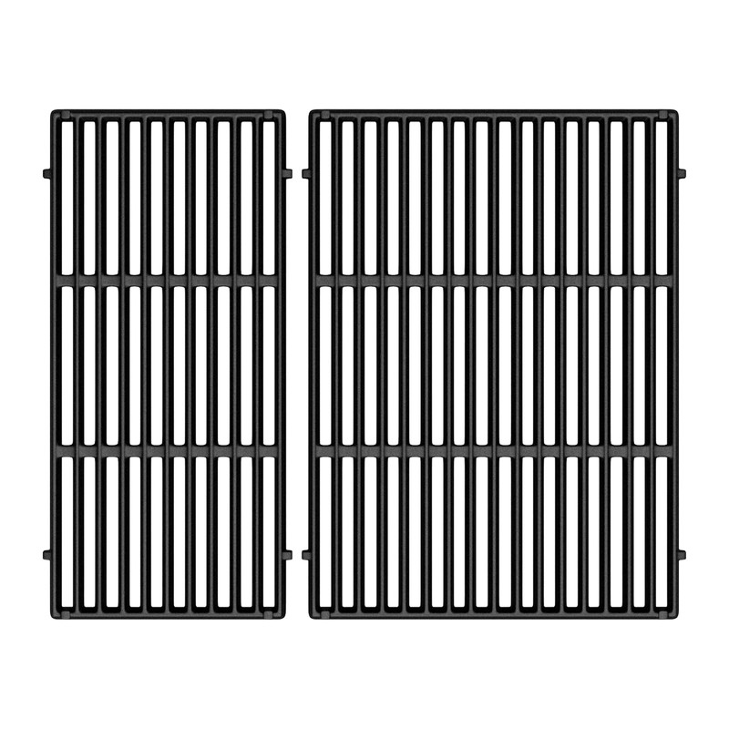 SafBbcue 7853 18.75" Cast Iron Grill Grates for Weber Genesis