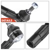 Frankberg 2 x Tie Rod End Front Axle Left Right