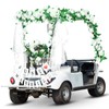 Wedding Golf Cart Decorations Golf Cart Rose Garland with Just