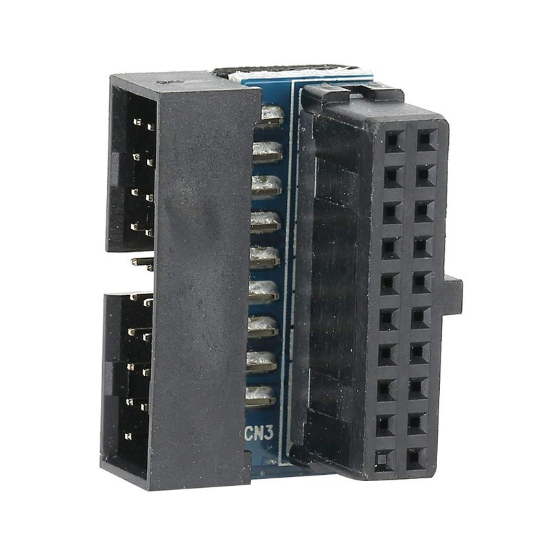 ASHATA USB 3.0 19 Pin Male to Female Extension Adapter