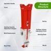 LIAPDG Adjustable Handheld Seeder Fertilizer, 2.4L/0.6 Gal Corn Slit Seeder