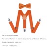 Kids Suspender Bow Tie Sets - Adjustable Braces With Bowtie