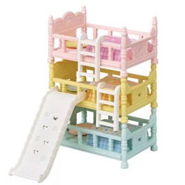 Calico Critters Sylvanian Families Calico Critters Triple Baby Bunk Beds