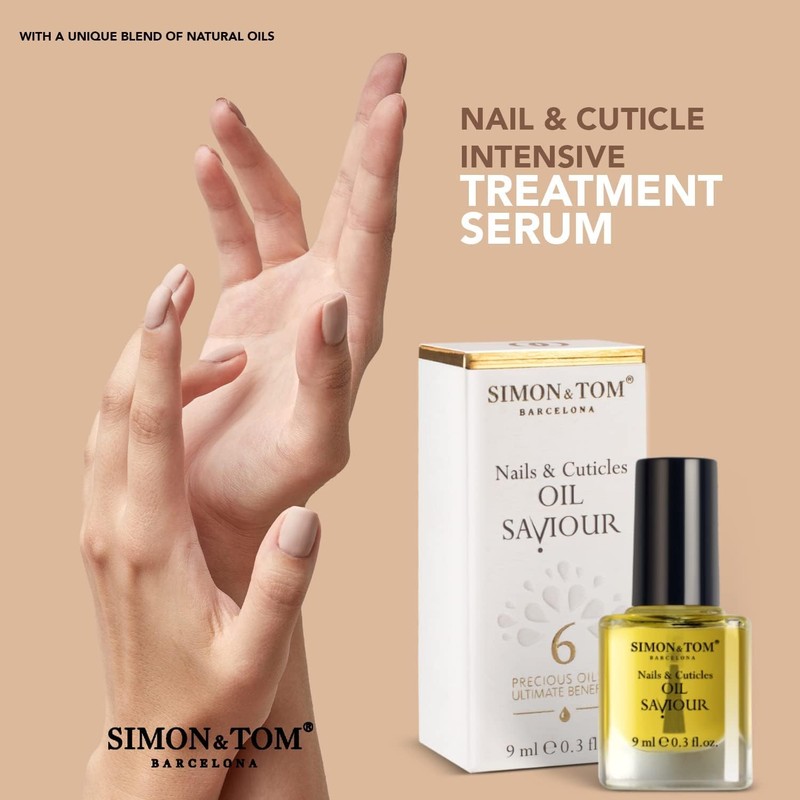 Simon&Tom Nail Oil Saviour Cuticle & Nail Repair Treatment For