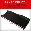 Black Magic Select 20% VLT Tinted Window Film, Scratch-Resistant Tint