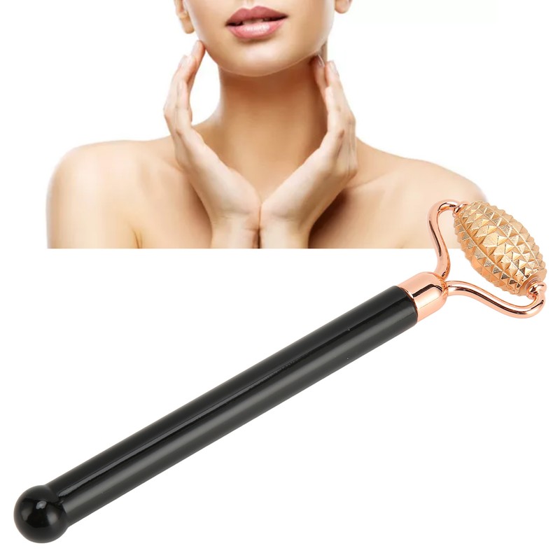 Face Roller Tighten Skin Reduce Puffiness Fine Lines Silent Alloy