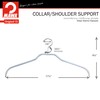 Mawa Extra Wide Clothes Hanger Reston Lloyd Silhouette Light Thin