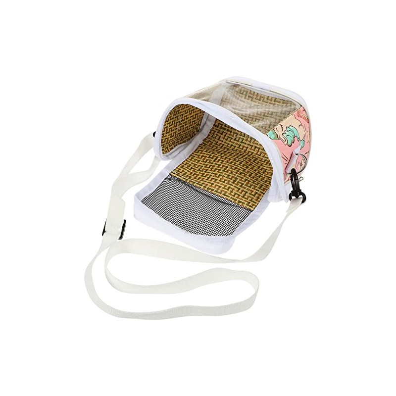 Mipcase Transportín para Hámster Bolsa De Transporte para Animales Pequeños