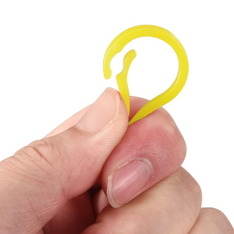 uxcell Plastic Lobster Clasps, 48mm Colorful Claw Snap Clip Hooks
