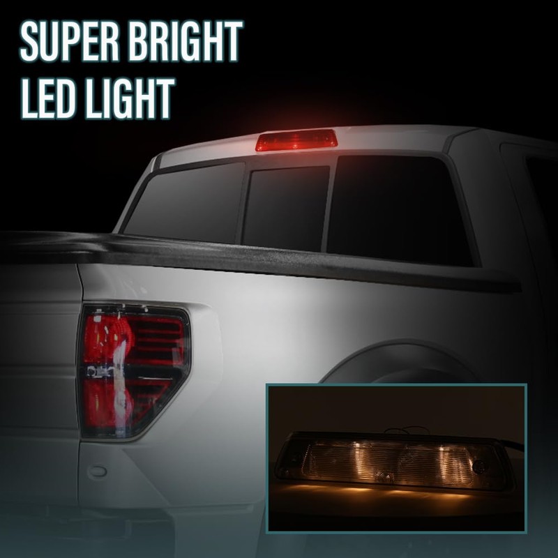 LQI LED 3rd Third Brake Light Lamp Compatible with Ford