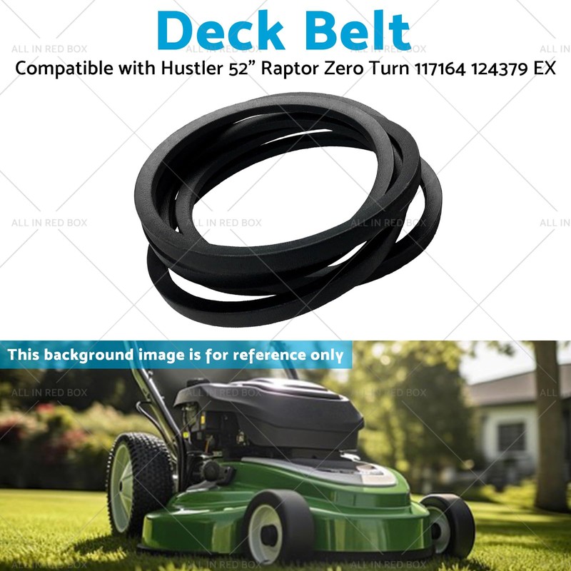 MAX COOL Mower Deck Belt Replacement Suitable for Hustler 52"
