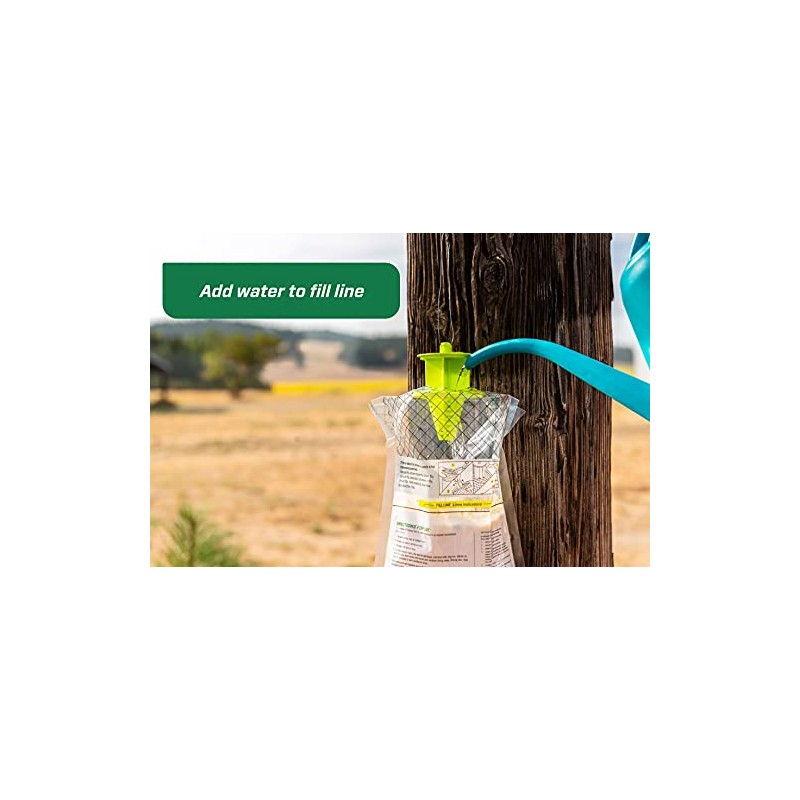 RESCUE! Big Bag Fly Trap - Disposable Outdoor Pest Control