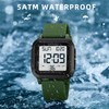 SKMEI Men Digital Sports Watch Ultra-Thin Large Face Waterproof Wrist