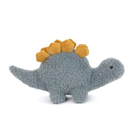 MON AMI Blade Stegosaurus Plush Toy - 13" Stuffed Animal Toy for Kids, Soft Dinosaur Plushie, Cute Cuddly Gift for Boys & Girls, Blue Dino Plush for Toddlers & All Ages