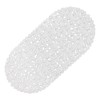 WELTRXE Non-Slip Pebbles Bath Mat with Suction Cups