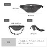 MURA Men's Body Bag, One Shoulder Bag, Waist Pouch, Genuine