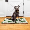 YETTASBIN St. Patrick's Day Clover Crate Pet Bed, Portable Washable