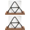 Napkin Holder, 1 Piece, Metal Napkin Holder, Wooden Napkin Holder,