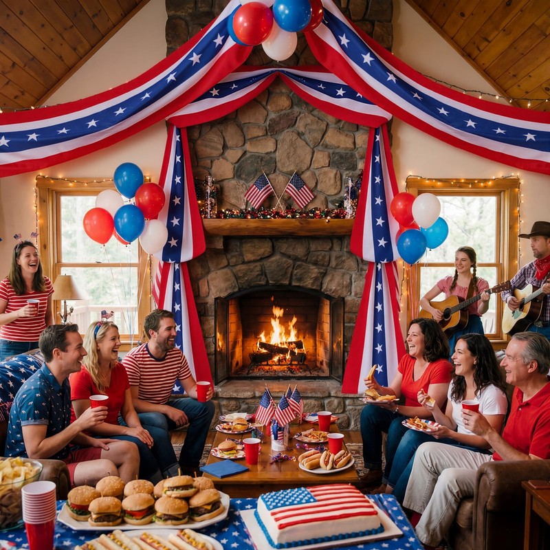 Mindsoft 11 Pcs 4th of July Door Decoration Set for
