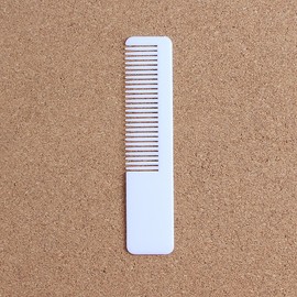 Cellitem Partners Comb 10pcs Portable Hair Comb White Cut Straight Comb Gentleman's Comb