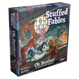 Stuffed Fables Oh Brother! Board Game Expansion | Storybook Adventure Game | Cooperative Board Game for Adults and Kids | Ages 7+ | 2-4 Players | Avg. Playtime 60-90 Minutes | Made by Plaid Hat Games