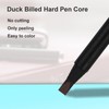 Pack of 6 Colourful Peel-Off Eyebrow Pencil with Brush Tattoo