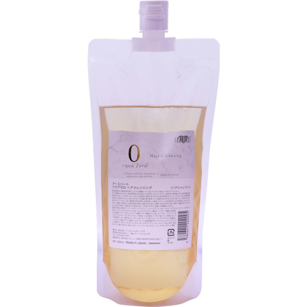 EARTHEART Aqua Zero Hair Cleansing Shampoo, 16.9 fl oz (500 ml)