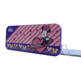 Minnie Cosmic Candy Lip & Face Tin, Minnie Makeup Case, 11 Shades and Accessories for Face and Lips, Makeup Set for Makeup Fun, Colourful Accessories, Toys and Gifts for Boys and Girls