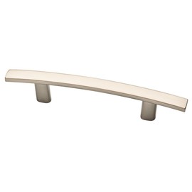 Franklin Brass Subtle Arch (10-Pack) Cabinet Handles 3" Hole Center Pulls | Satin Nickel Hardware Kitchen Door, Drawers, Dressers, Furniture P35566K-SN-B