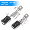 VisorTech Automatic door lock: electronic lock cylinder for doors 30-70