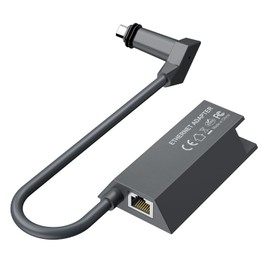 Starlink Ethernet Adapter for Starlink Rectangle Dish Satellite Internet V2, Starlink to RJ45 Gigabit Ethernet Adapter Fast & Stable Network Connection for Starlink Actuated Gen 2