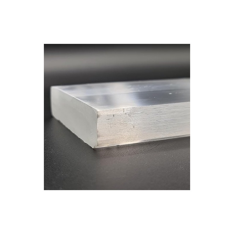 vingardium leviosa Rectangular Selenite Large Charging Plate Healing White Crystal