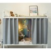 SIQITECHNO Thickened Blackout Bottom Solid Bunk Bed Curtains Students Home