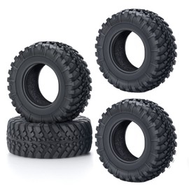 Zolikar 4PCS Rubber Micro RC Tires 38mm for Kyosho Mini Z 4x4 Tires 1/18 Scale 1/24 Scale