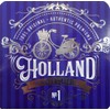 Set of 6 Coasters Holland Windmill Bicycle 9 x 9