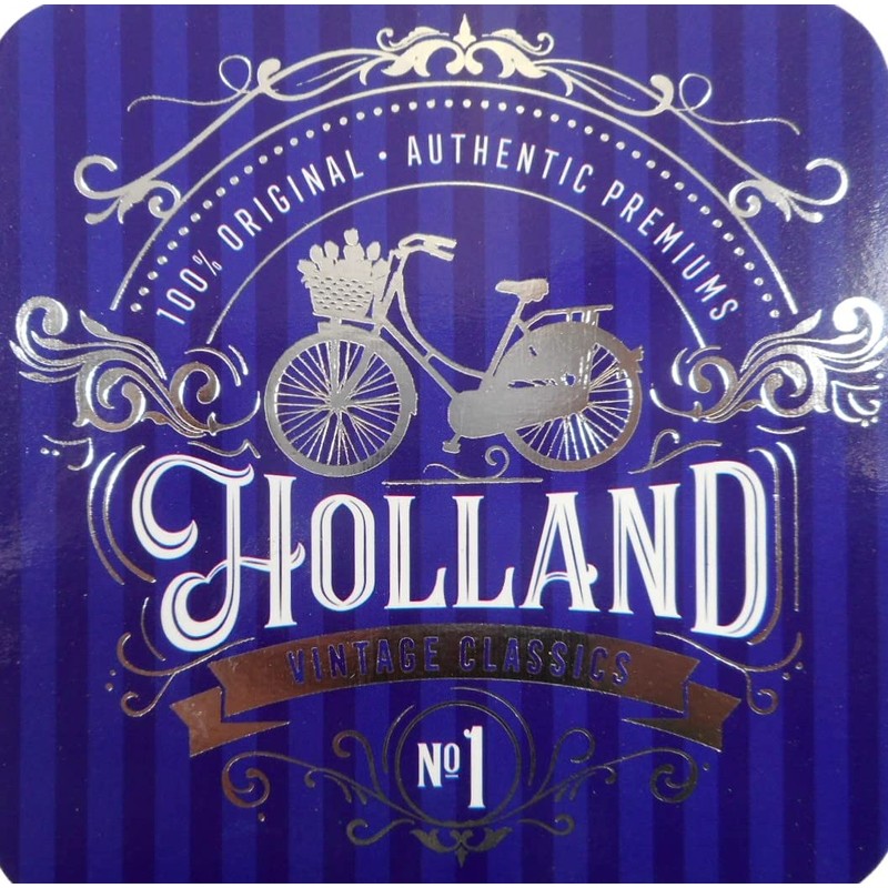 Set of 6 Coasters Holland Windmill Bicycle 9 x 9