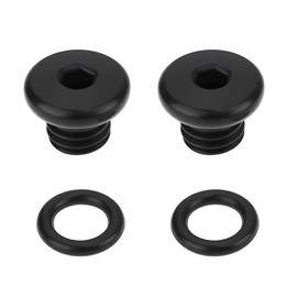 VGOL 2 Pezzi Viti Spurgo Freno Bici M5 x 4,5 Compatibile con oem Y0GG98020 Compatibile con Shimano BL‑MT200 MT201 ST‑EF505